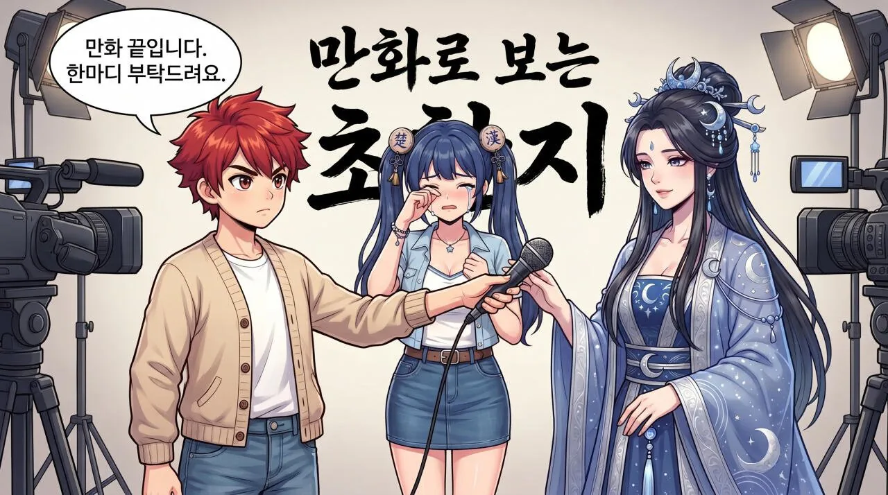 43.jpg 만화로 보는 초한지 - 고사성어 편(역발산기개세)