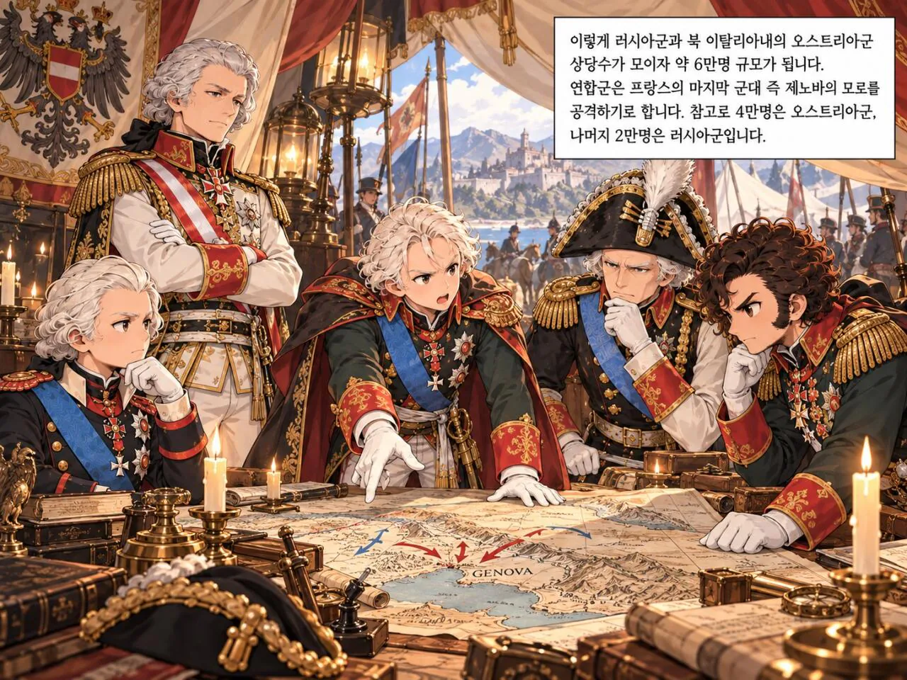 615.jpg AI만화)백전노장 수보로프의 마지막 불꽃 이탈리아&스위스 전역 6.노비 전투