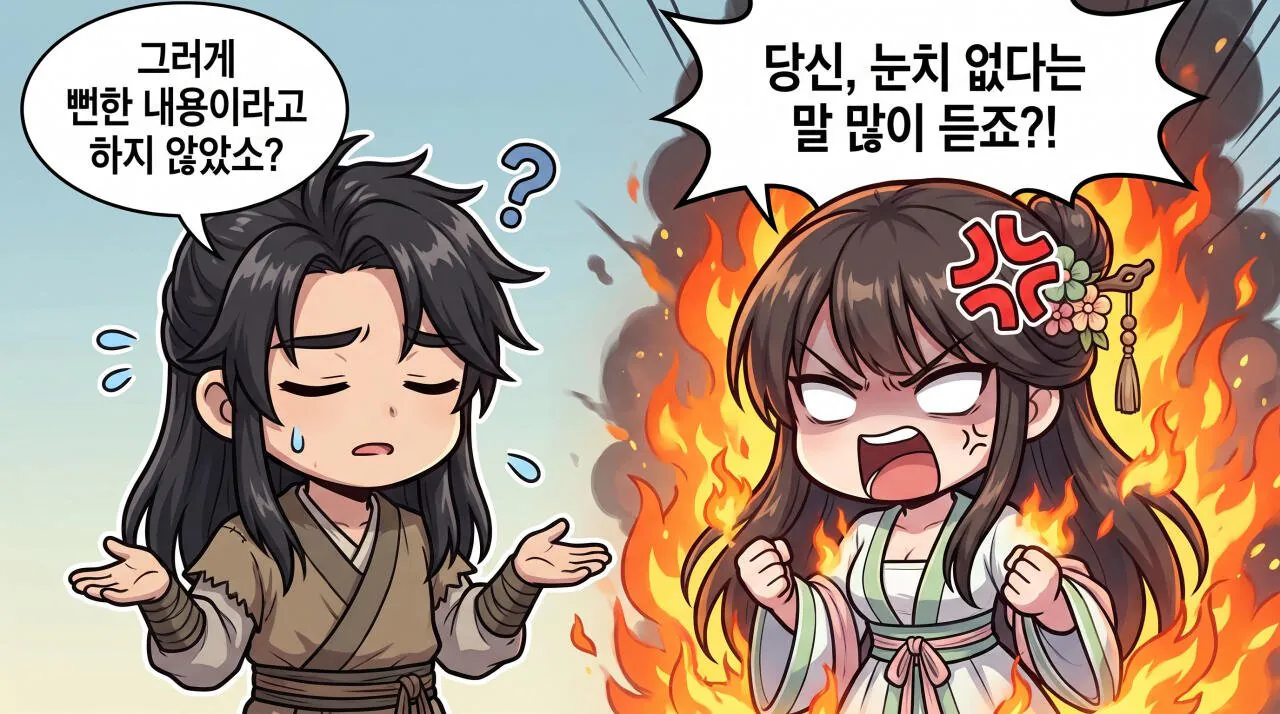 42.jpg 만화로 보는 초한지 - 겁쟁이 청년.jpg