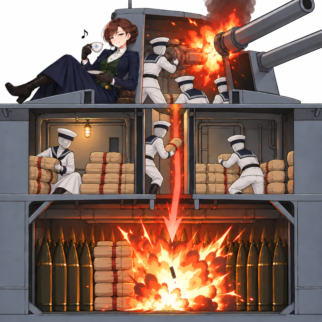 image.png (쓰압)manhwa 1차대전 해전 -유틀란트 해전