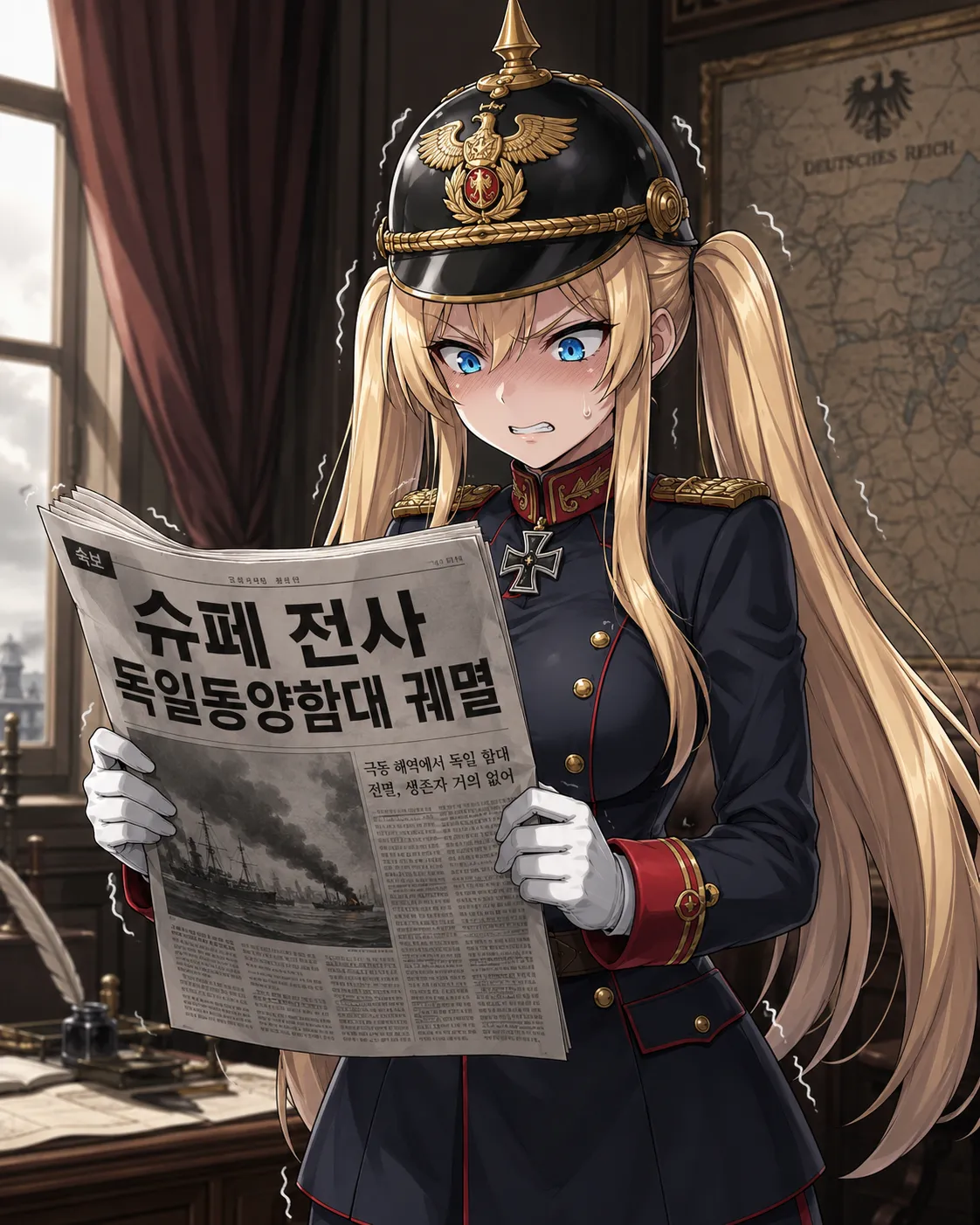 image.png (쓰압,ㅇㅎ)1차세계대전의 해전 manhwa-> 독일 동양함대의 운명