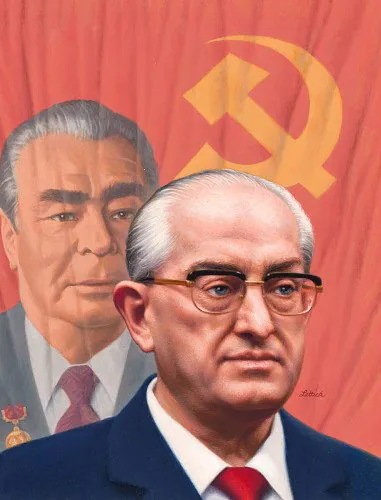 NPG-NPG_84_TC89Andropov-000001.jpg ์๋ จ KGB์์ฅ์ด ๋๋ฌผ์ ํ๋ ธ๋ ์ด๋ค ๋๋ผ ๋
์ฌ์์ ๋
๋ฐฑ