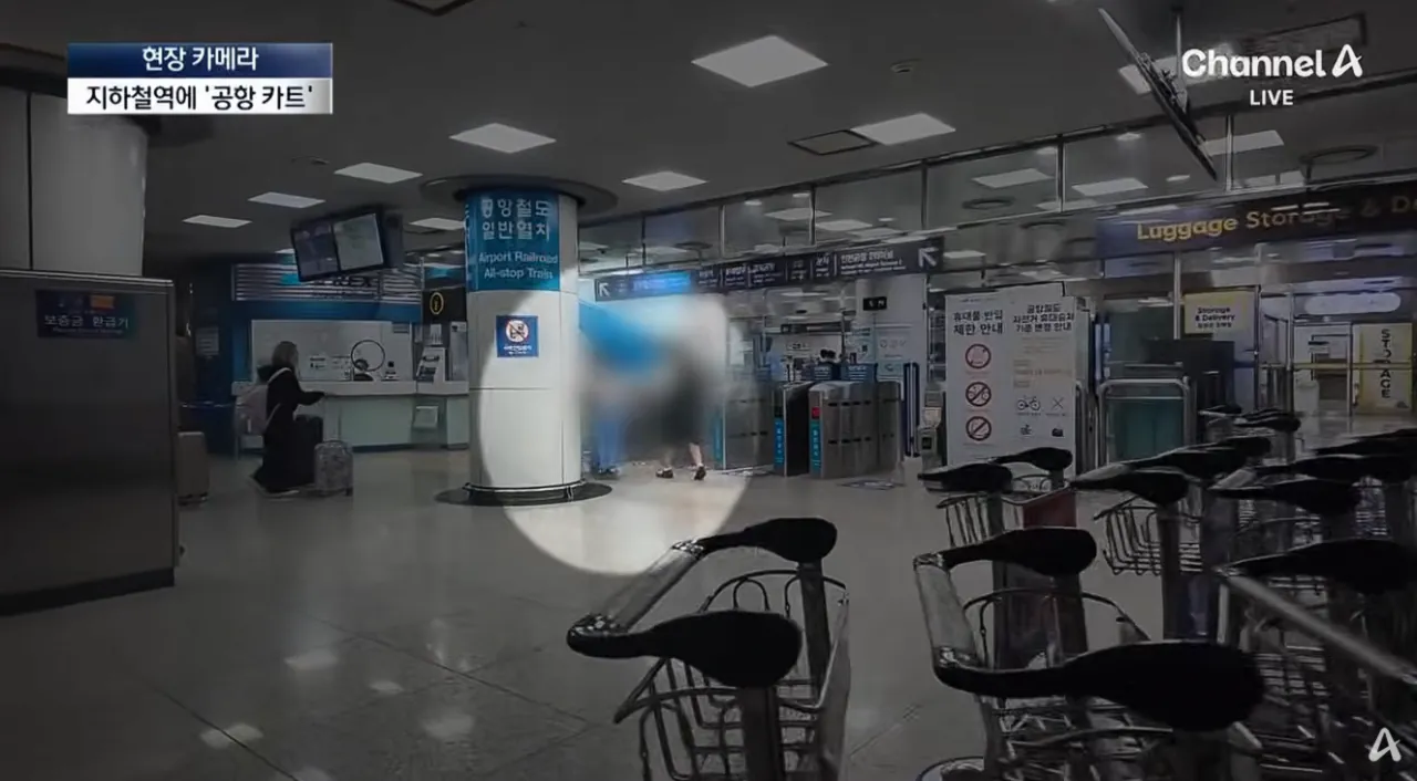 설마 여기까지…공항 카트의 황당 종착지 (13).png 공항카트를 자기 마음대로 쓴다는 뻔뻔한 인간들