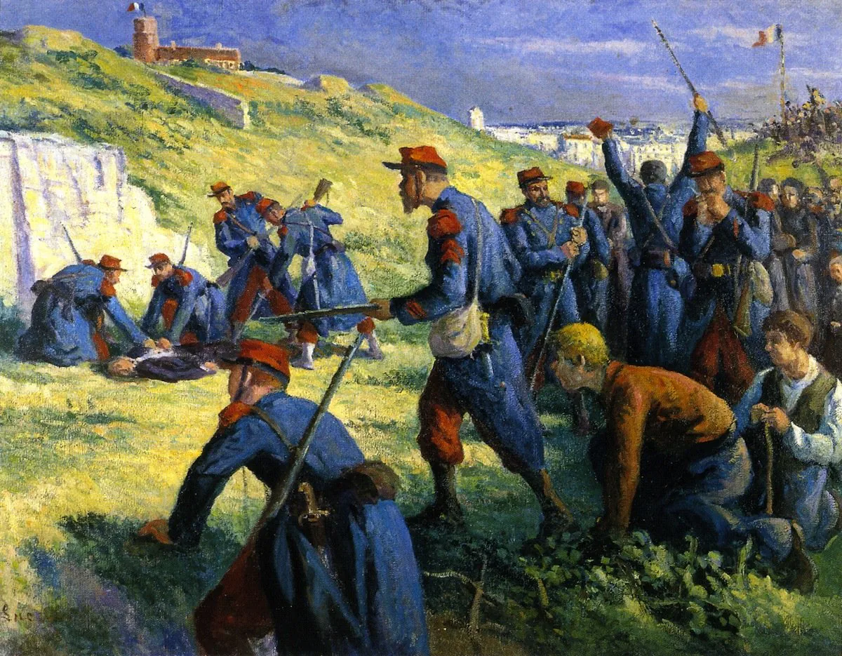 Maximilien_Luce-The_Execution_of_Varlin.jpg 마지노선까지 이어지는 요새의 계보