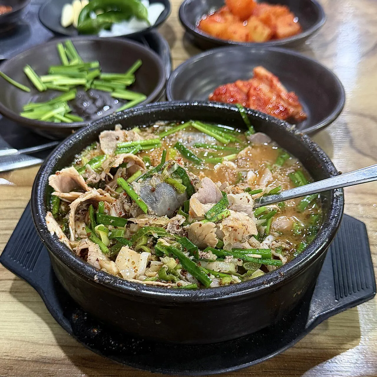 부산에서 심각한 순대국밥집..