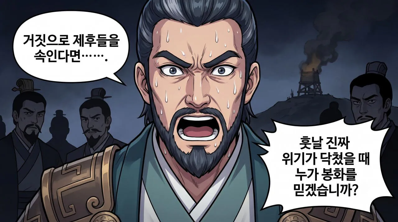 8.jpg 만화로 보는 열국지 - 아무도 오지 않은 봉화