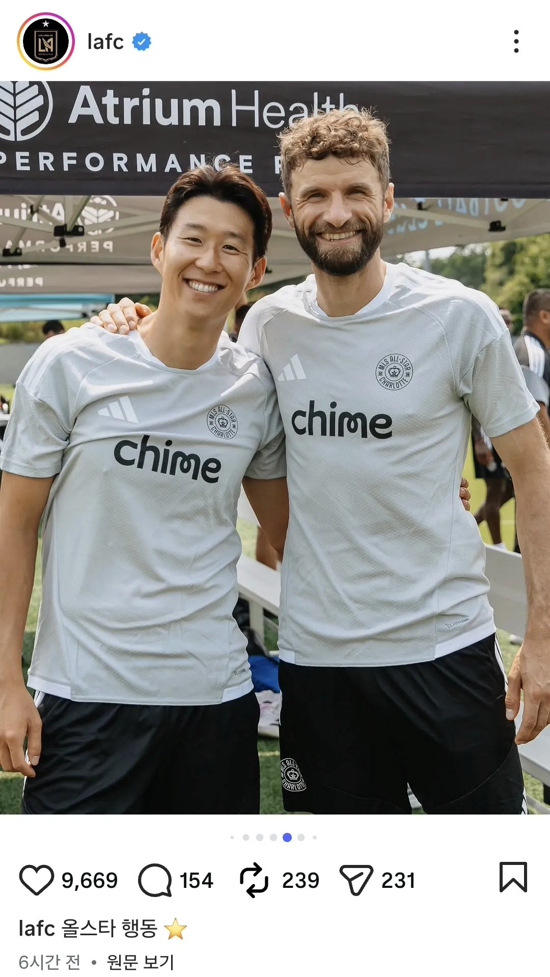 30520.jpg 오늘자 mls 올스타 같은팀으로 만난 손흥민과 뮐러 ㅋㅋㅋㅋㅋ