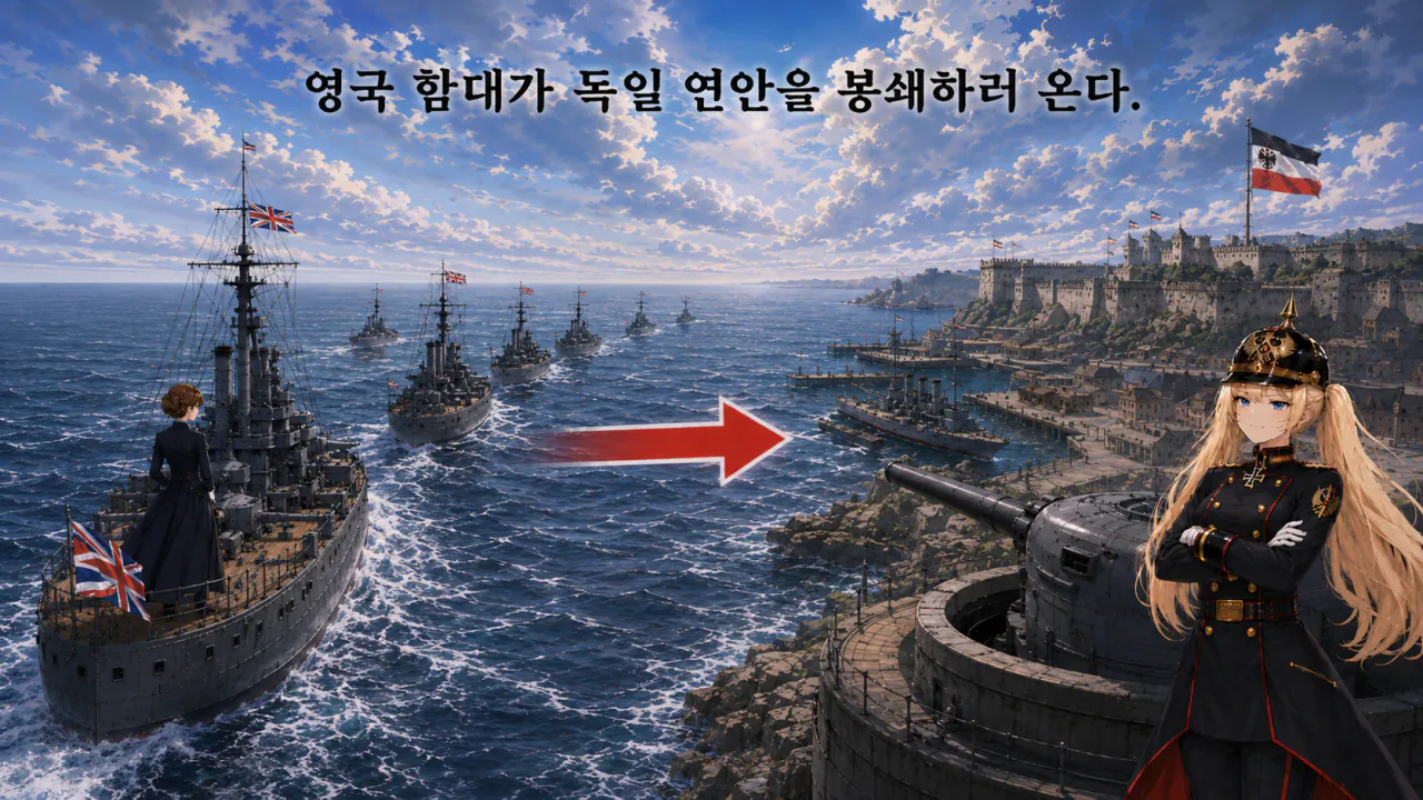 image.png (ㅇㅎ) manhwa 1차대전 해전, 1차 헬리골란트 해전
