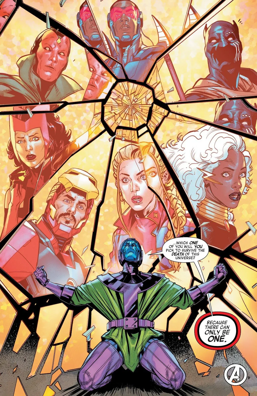 Avengers Vol 9 #34 7.jpg 어벤져스5의 원래 캉 빌드업은 어땠을지에 대한 정리와 추측