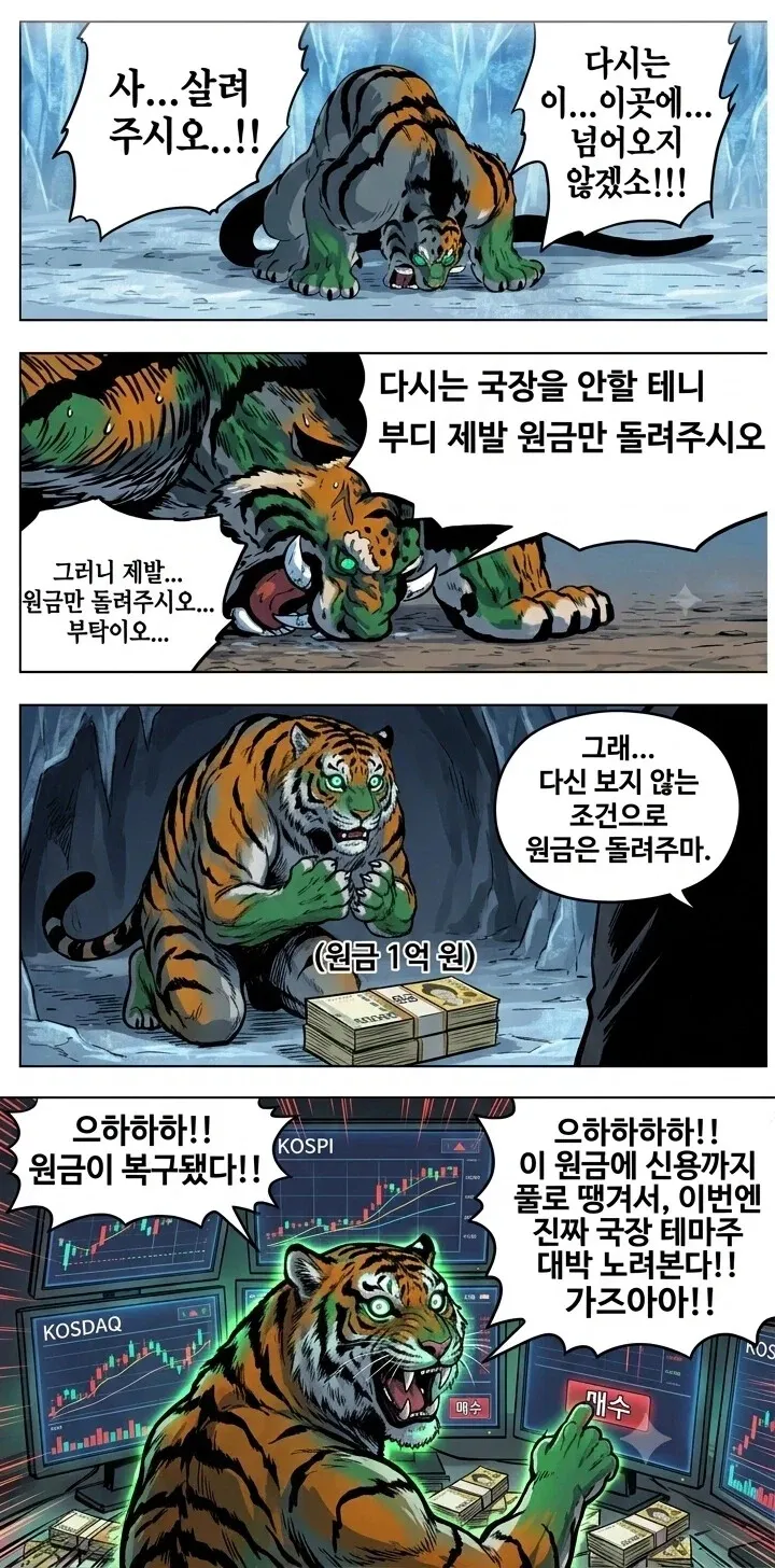 국장 투자자들 현재 상황