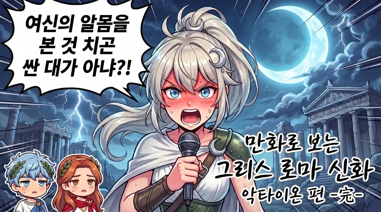 62.jpg ㅇㅎ) 만화로 보는 그리스 로마 신화 - 비극의 사냥꾼, 악타이온