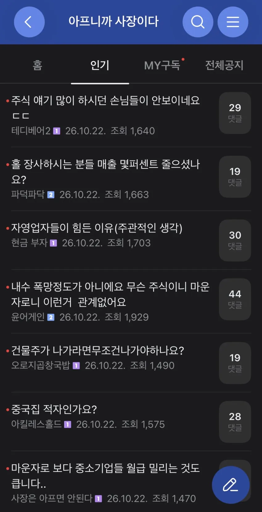 187.jpg 자영업자는 매출 끊기고 라이더는 콜 말라서 둘 다 난리 났다는 요즘 배달 시장 근황