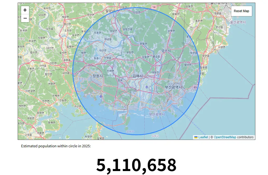 image.png 반경 30km로 측정한 세계 대도시권 인구