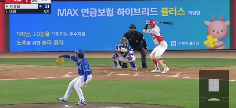 화면 캡처 2026-07-24 210343.png 야알못 삼팬의 4월vs 7월 삼성 이승현 (좌승현) 투구 비교