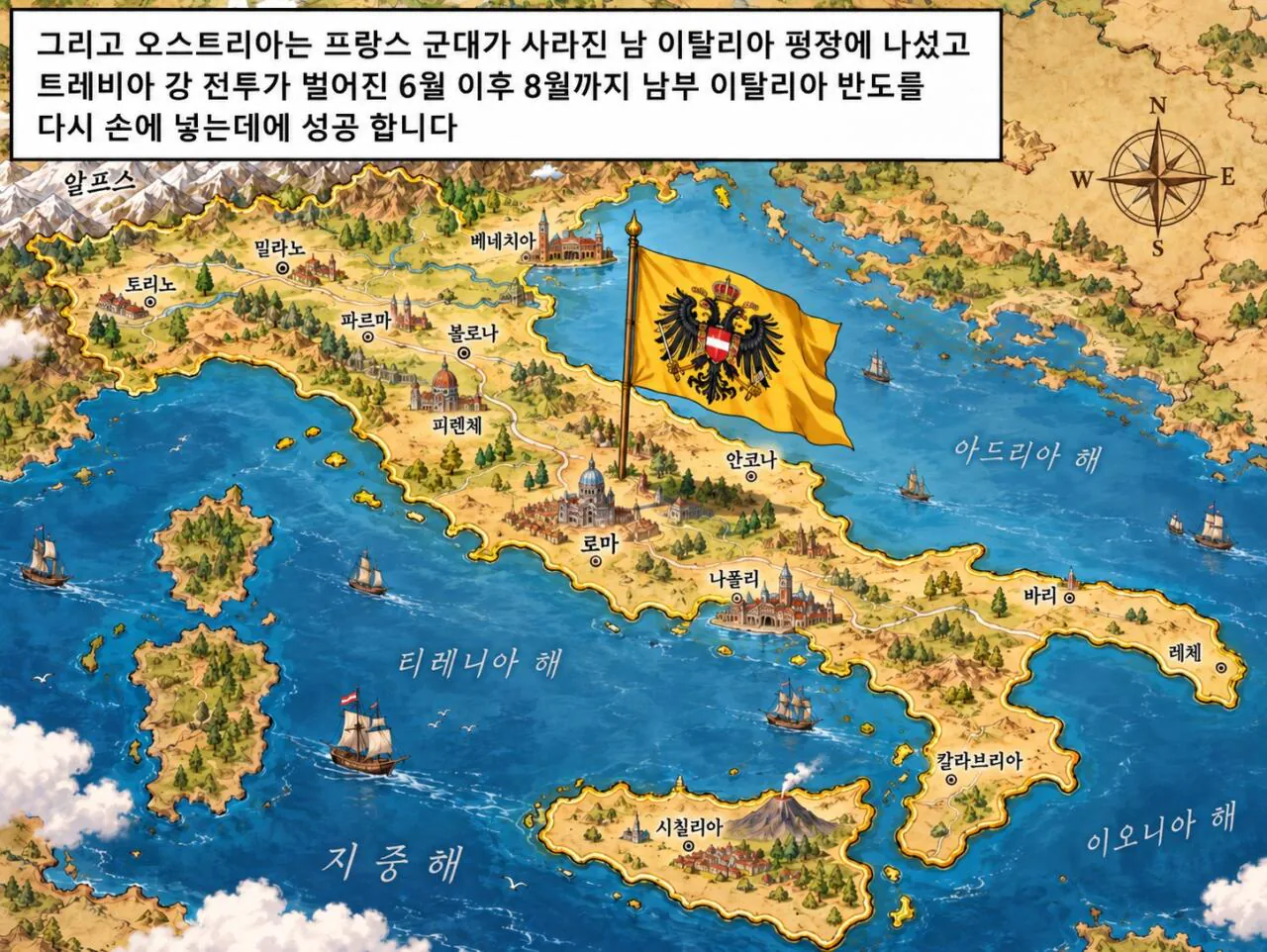 603.jpg AI만화)백전노장 수보로프의 마지막 불꽃 이탈리아&스위스 전역 6.노비 전투