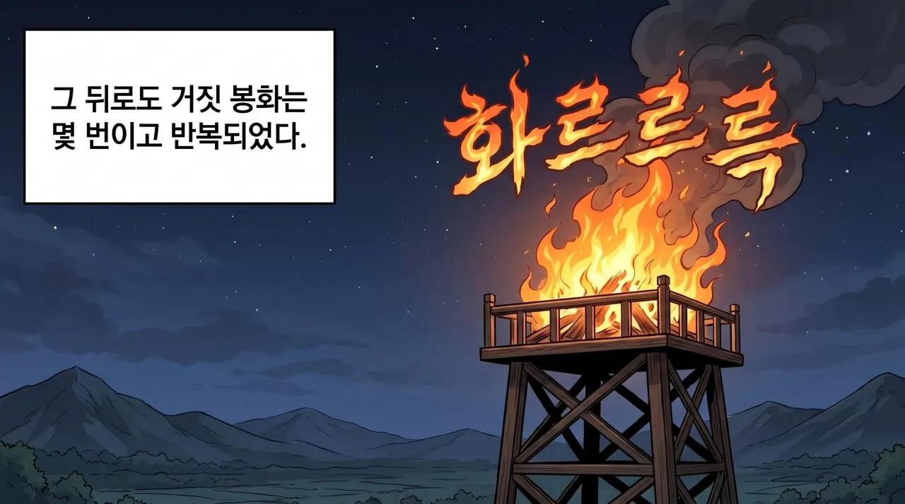 16.jpg 만화로 보는 열국지 - 아무도 오지 않은 봉화