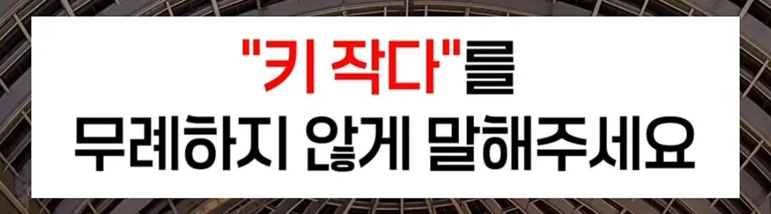 12442.jpg "너 키 작다"를 무례하지 않게 말하는 법 ㄷㄷㄷㄷ