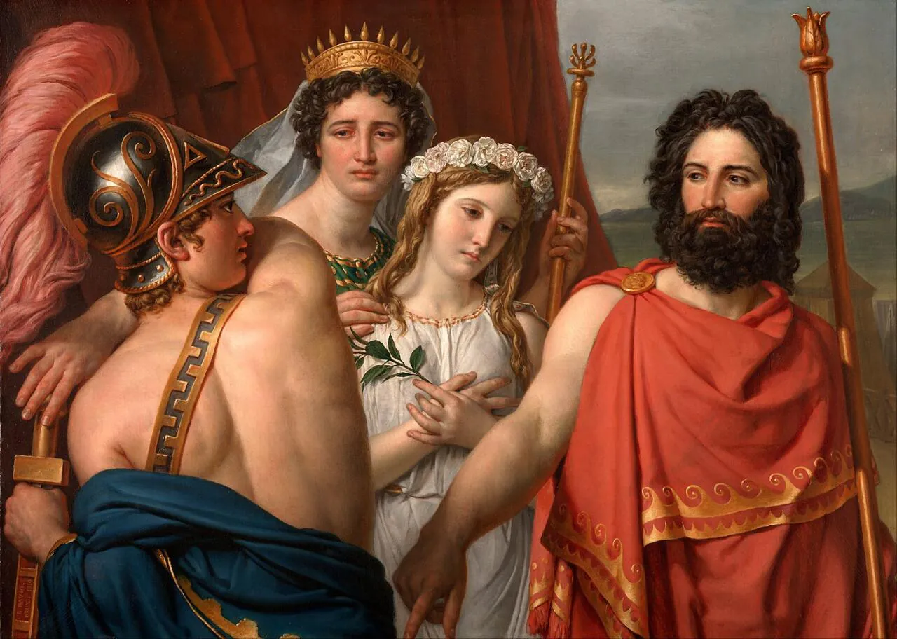 iphigeneia at aulis.jpg 트로이 전쟁의 진짜 원인은 무엇이었을까?