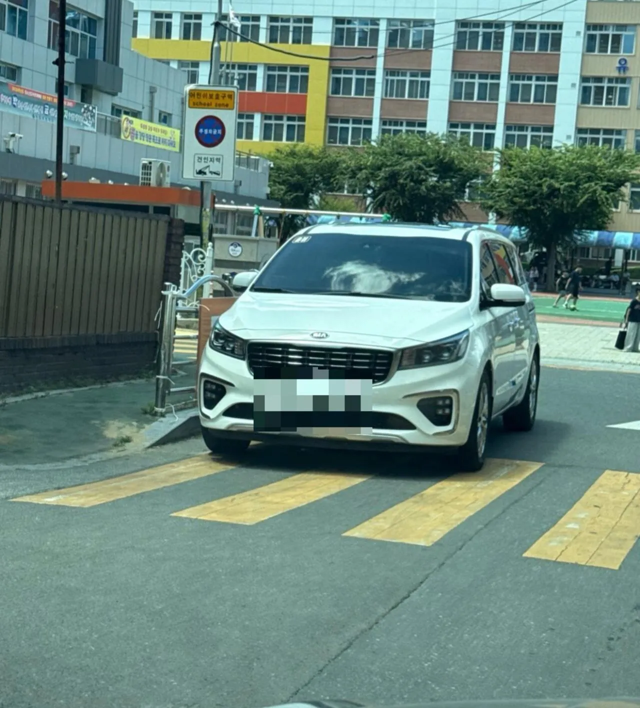 [경주] 유림초 어린이보호구역 불법주차 현황