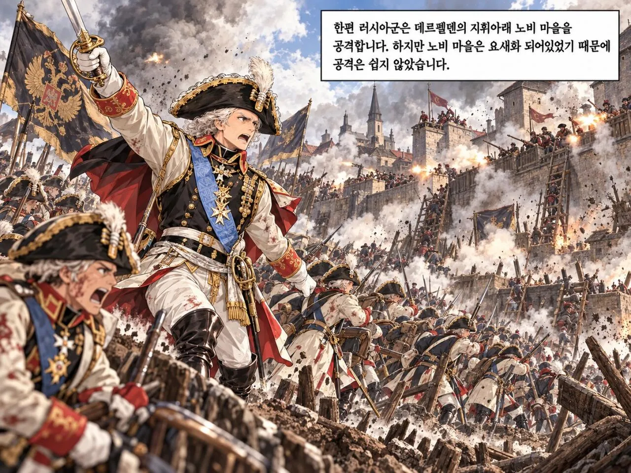 633.jpg AI만화)백전노장 수보로프의 마지막 불꽃 이탈리아&스위스 전역 6.노비 전투