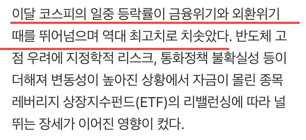 IMG_4665.jpeg 코스피 7월 하루 6.75%씩 급등락, 금융위기 수즌