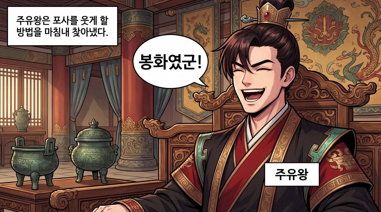 1.jpg 만화로 보는 열국지 - 아무도 오지 않은 봉화