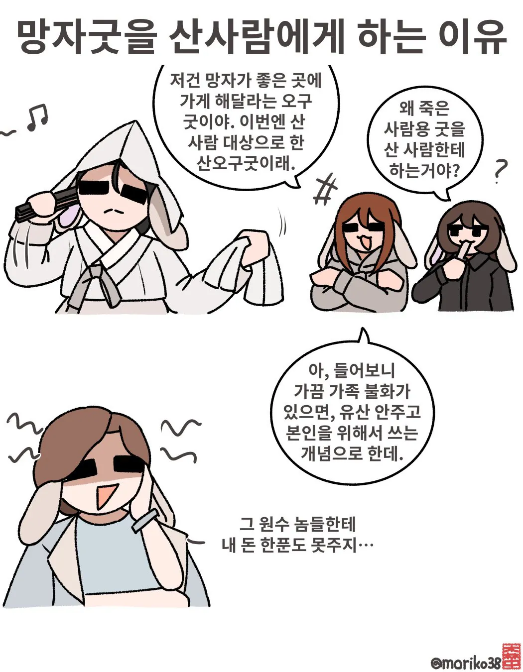 IMG_3516.jpeg 토끼조선) 죽은 사람을 위한 굿을 산사람한테 하는 이유