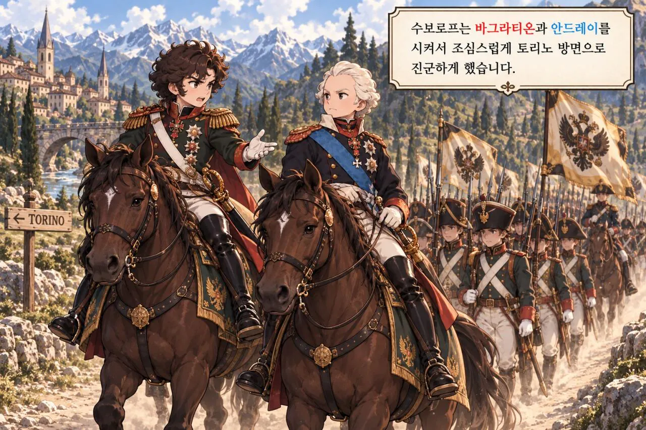 303.jpg AI만화)백전노장 수보로프의 마지막 불꽃 이탈리아&스위스 전역 3. 바시냐나 전투