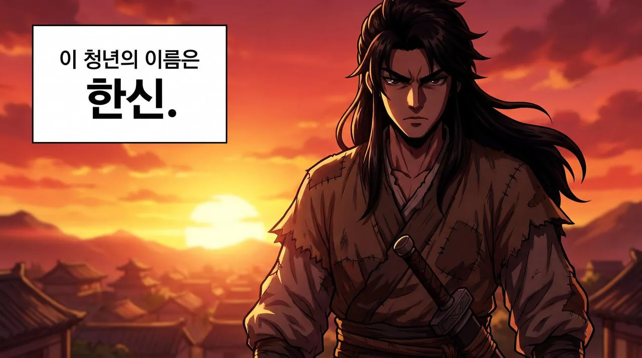 84.jpg 만화로 보는 초한지 - 겁쟁이 청년.jpg