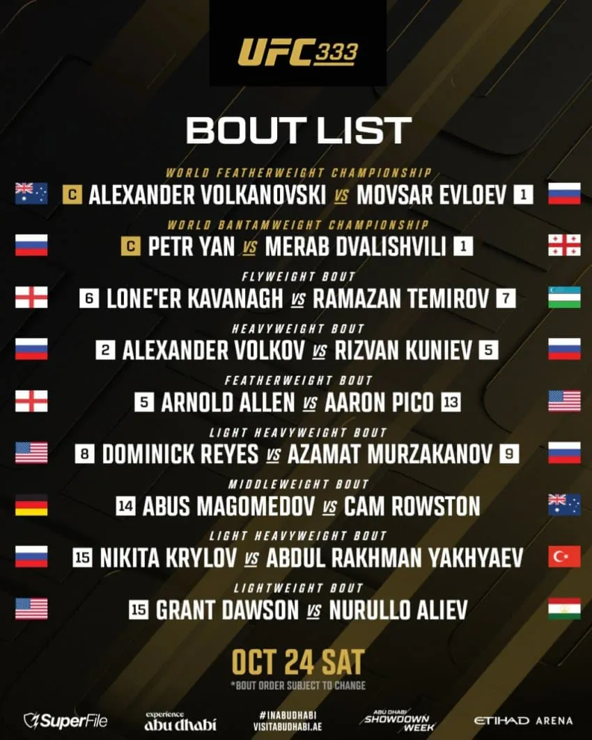 1000072457.jpg 오피셜) ufc 333 아부다비 역대급 꿀잼 메인카드 ㄷㄷㄷㄷㄷㄷㄷㄷㄷㄷㄷ