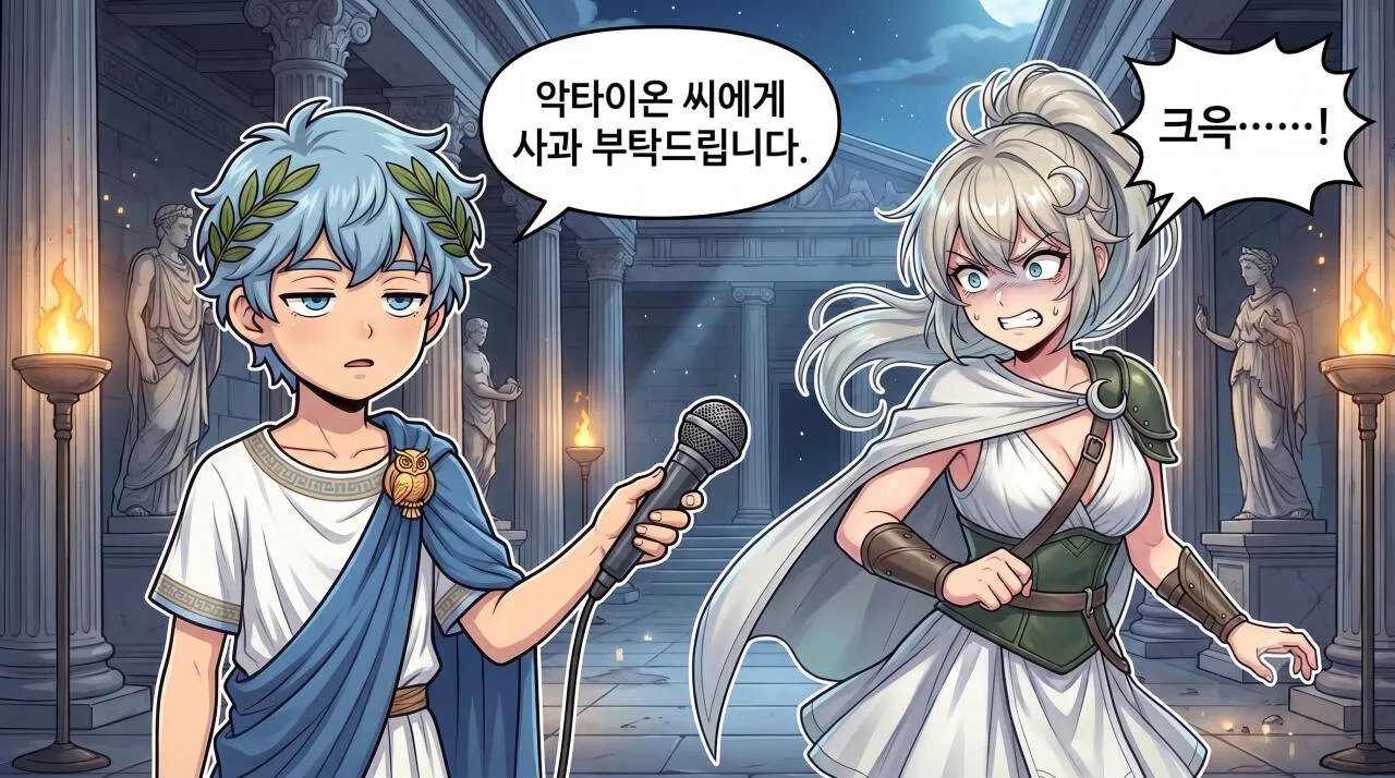 61.jpg ㅇㅎ) 만화로 보는 그리스 로마 신화 - 비극의 사냥꾼, 악타이온