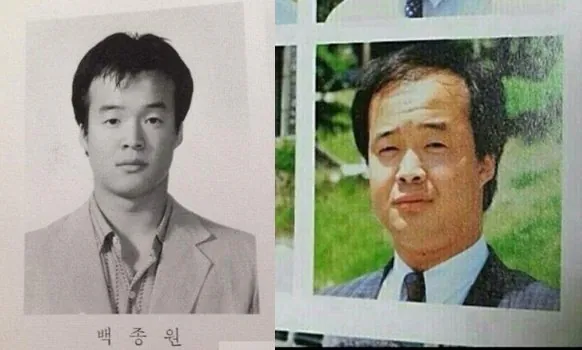 본인이 잘생긴 얼굴이었다는 백종원쌤 jpg.