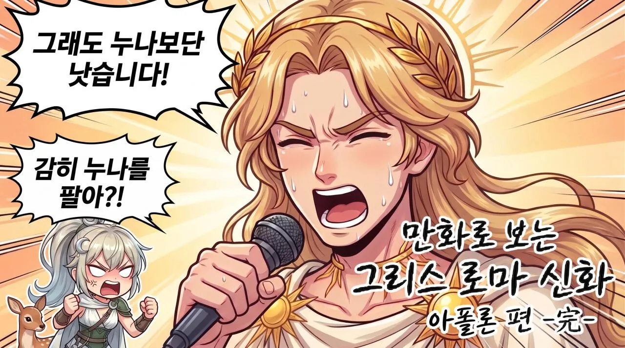 57.jpg 만화로 보는 그리스 로마 신화 - 태양의 신, 아폴론