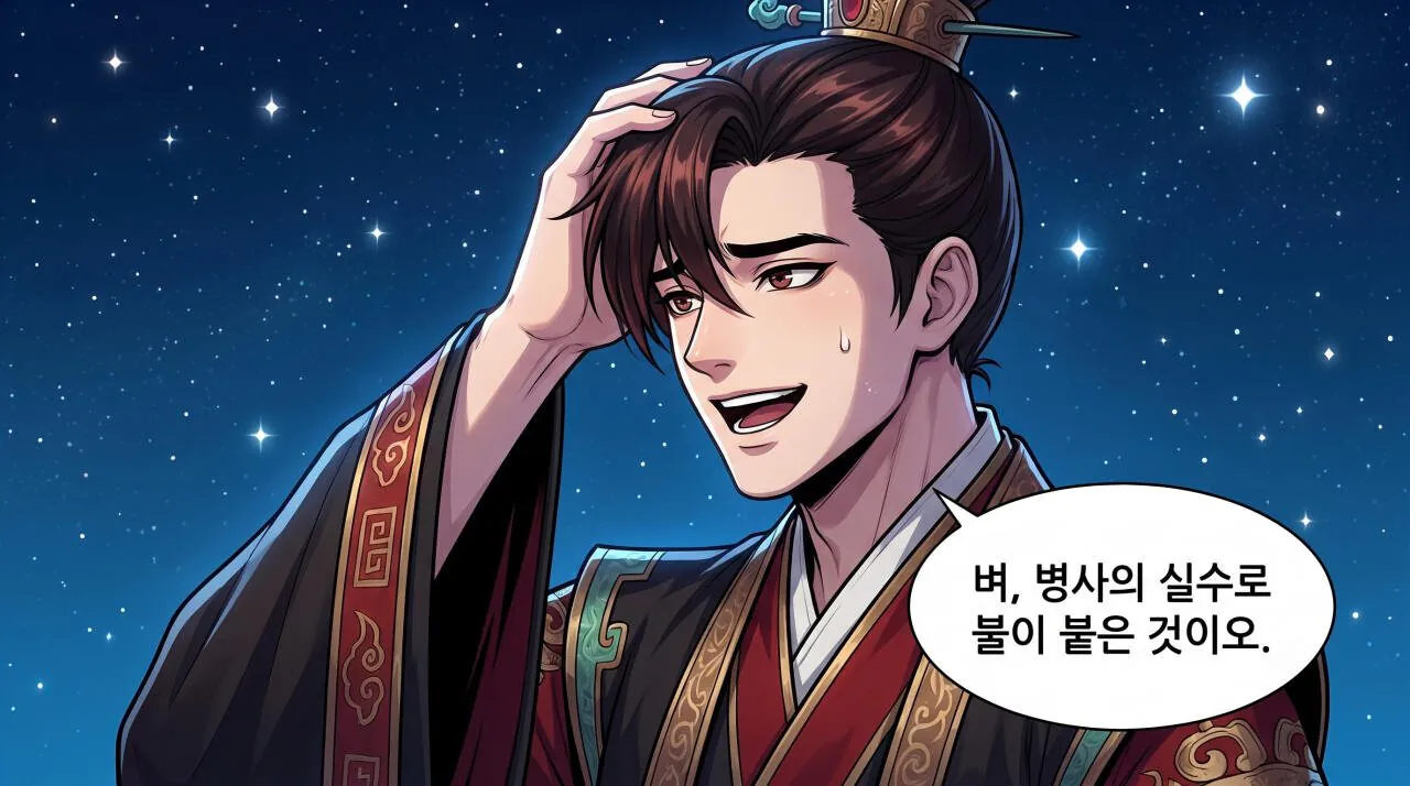 76.jpg 만화로 보는 열국지 - 봉화에서 피어난 웃음