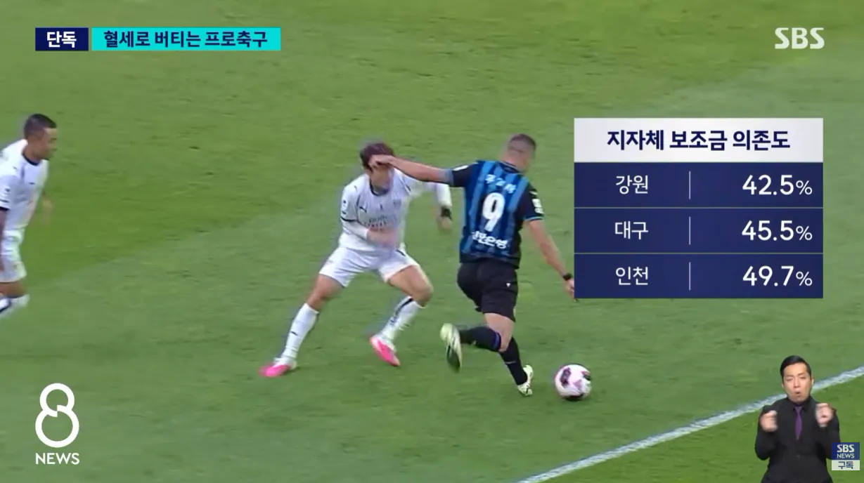 [단독] '프로' 맞나..시도민 구단 수입 64%가 '세금 (6).png [단독] '프로' 맞나..시도민 구단 수입 64%가 '세금