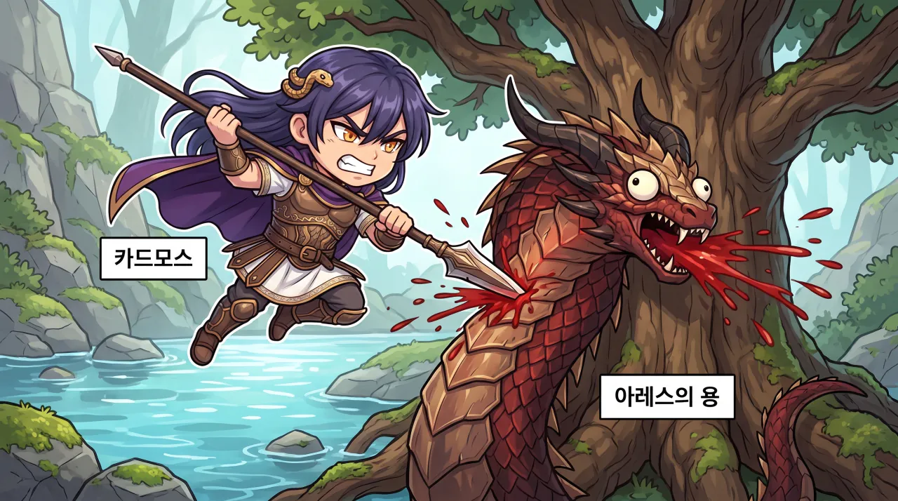 7.png 그리스 로마 신화 영웅들이 잡은 괴물.manwha