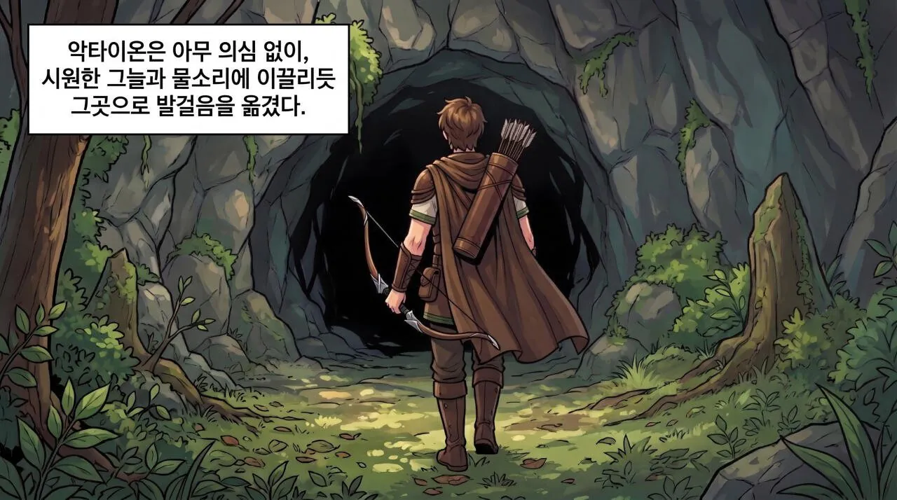 27.jpg ㅇㅎ) 만화로 보는 그리스 로마 신화 - 비극의 사냥꾼, 악타이온