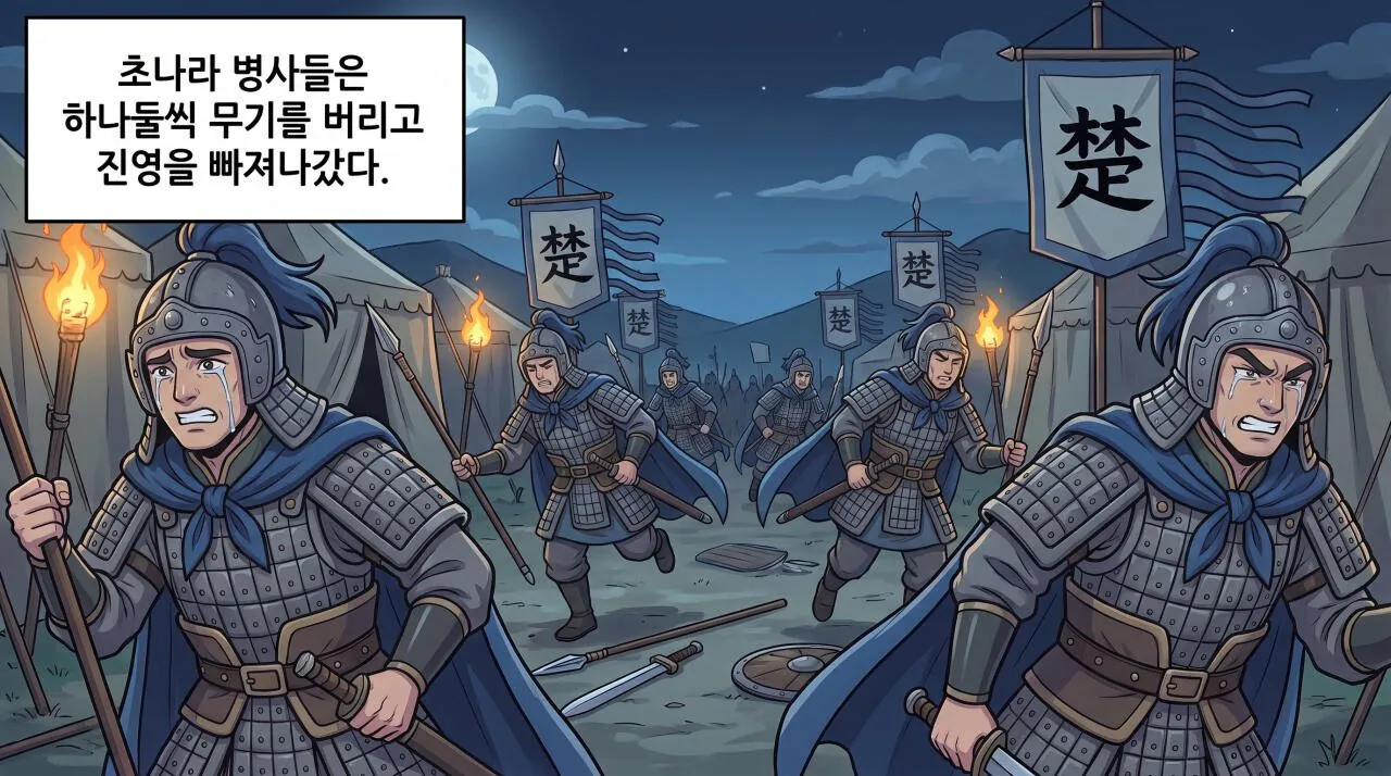 48.jpg 만화로 보는 초한지 - 고사성어 편(사면초가).JPG