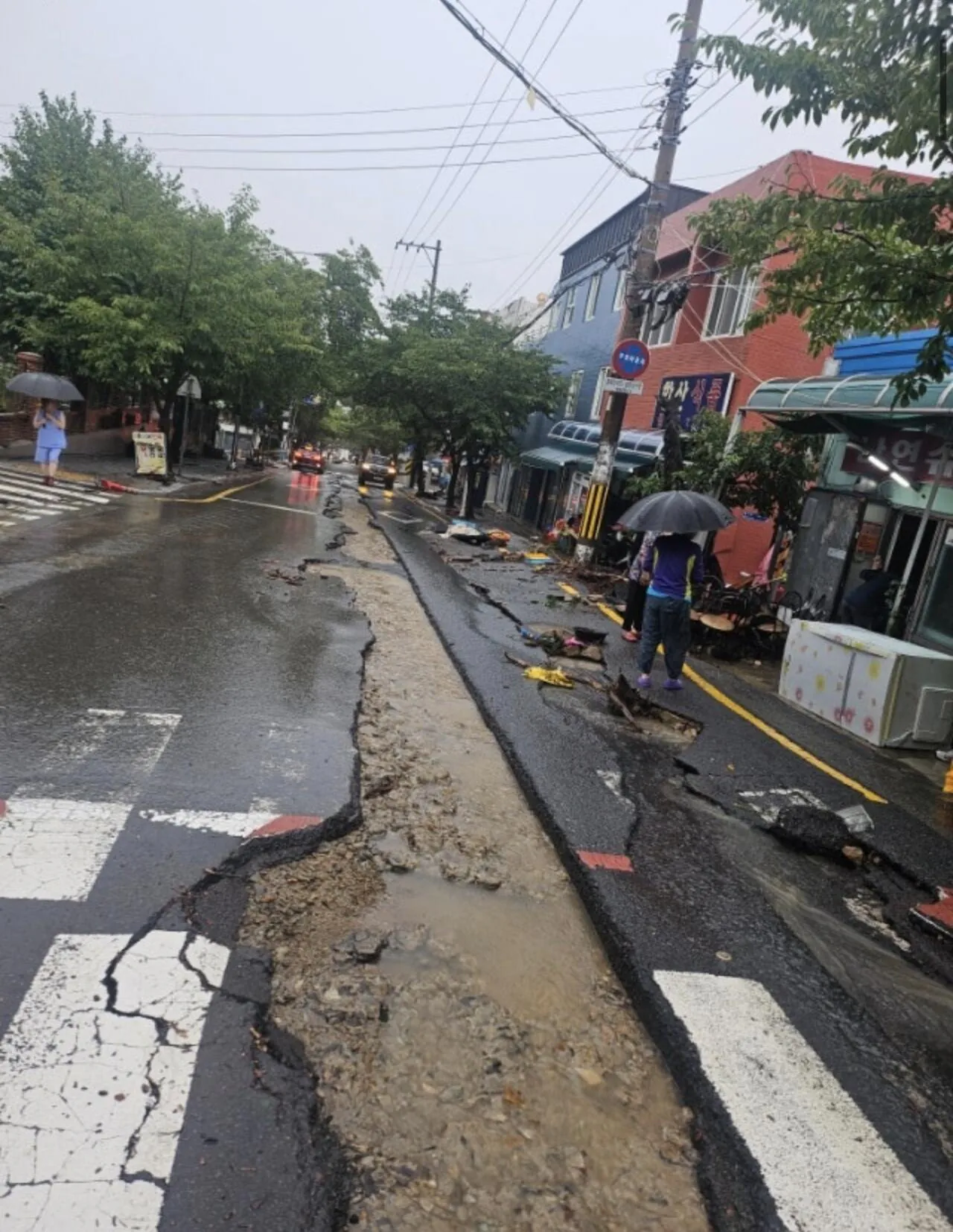 거제에묻혔는데 통영도 난리남.. 통영상황