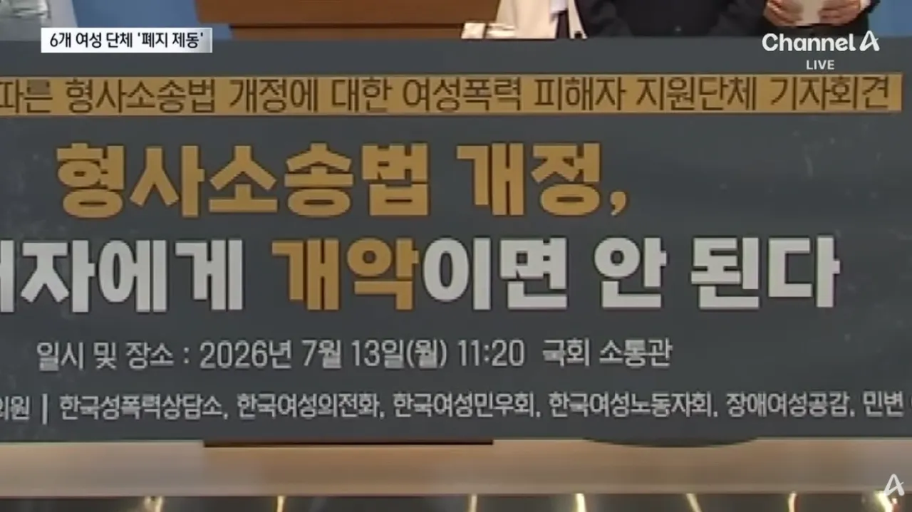 여성 6단체 “보완수사권 폐지 반대” (3).png 여성단체 6곳 “보완수사권 폐지 반대”