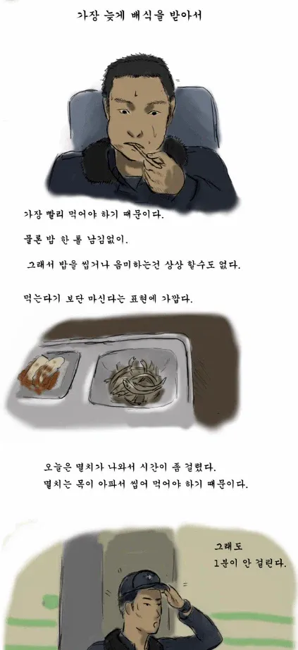 2000년대 전경.의경 내무생활 일상