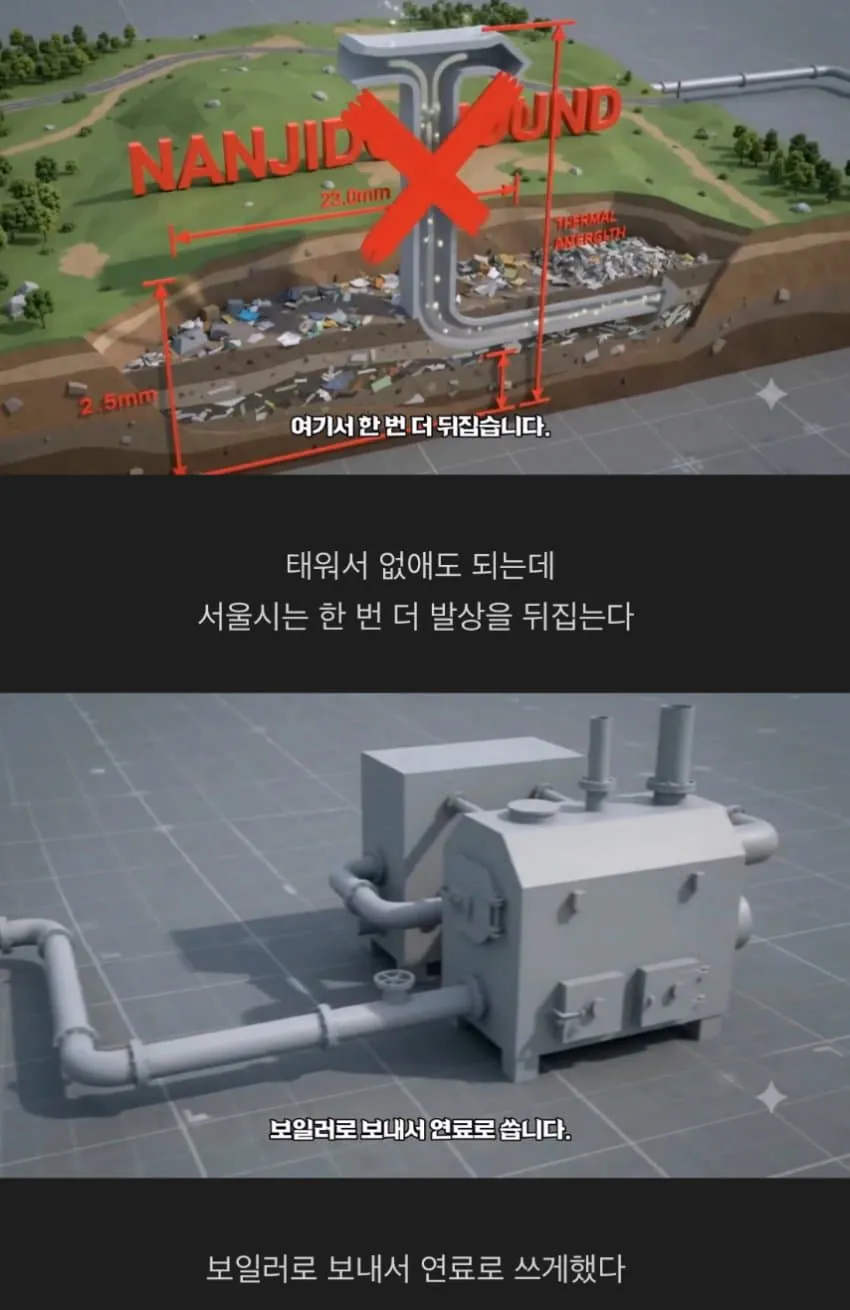 image.png 난지도의 쓰레기산을 서울시가 처리한 방법