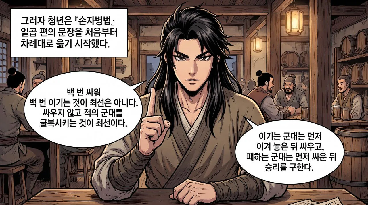 37.jpg 만화로 보는 초한지 - 겁쟁이 청년.jpg