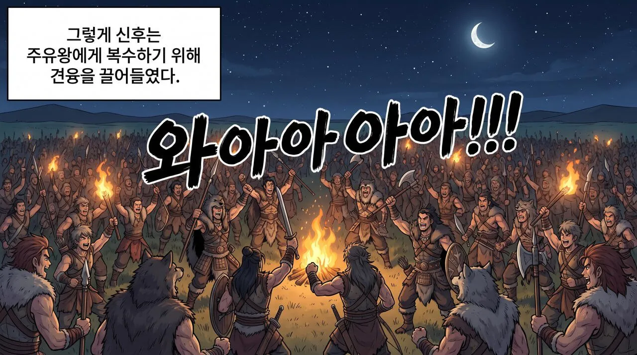 33.jpg 만화로 보는 열국지 - 아무도 오지 않은 봉화