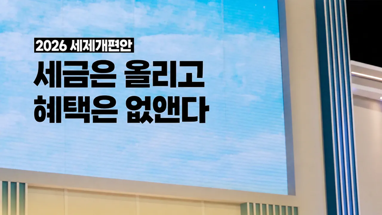 123.png 부동산 전문 유튜브에서 썸네일로 요약한 부동산 세제 개편안