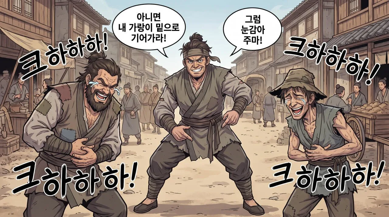 70.jpg 만화로 보는 초한지 - 겁쟁이 청년.jpg