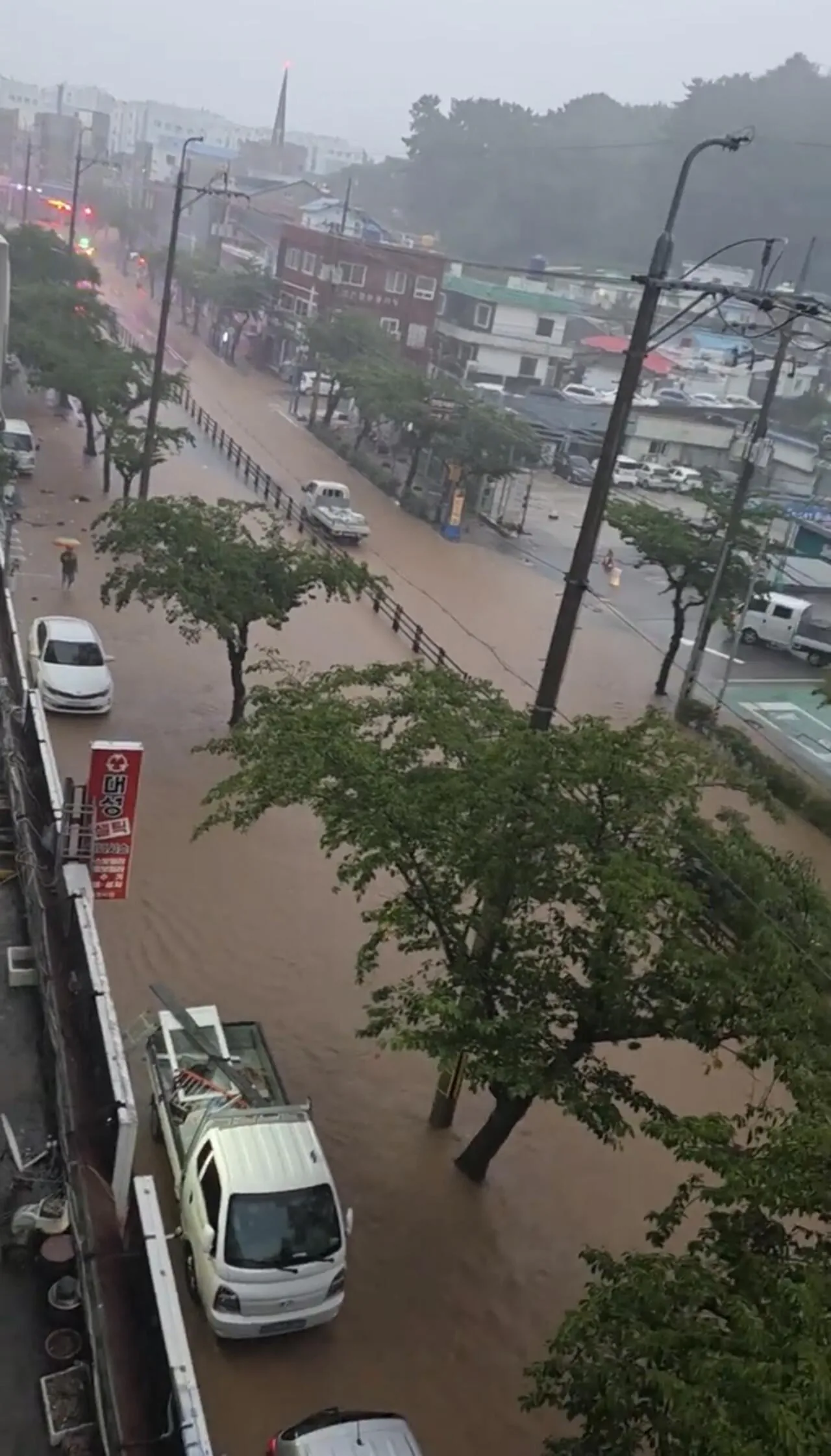 거제에묻혔는데 통영도 난리남.. 통영상황