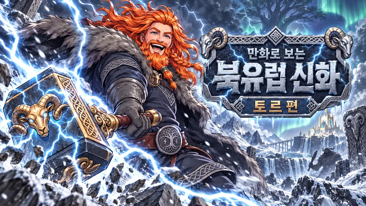 토르.png 만화로 보는 북유럽 신화 - 북유럽 신화란 무엇일까?