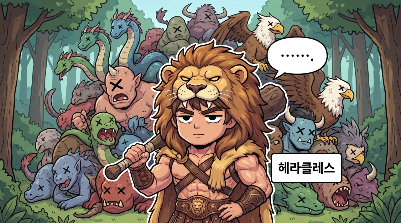 13.png 그리스 로마 신화 영웅들이 잡은 괴물.manwha