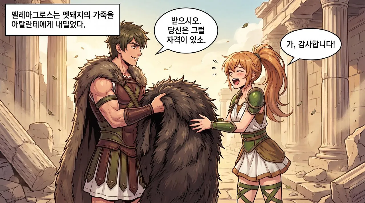 53.jpg 만화로 보는 그리스 로마 신화 - 멋진 여전사, 아탈란테